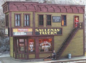 N Scale Bar Mills 931 Saulena's Tavern Kit for sale online 