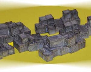 Wooden Crate Stacks (HO)