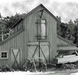 Barn At Jackson Corners HO Scale