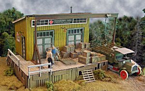 The Cranberry Yard Freight House HO Scale