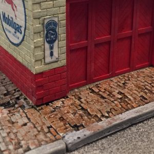 60' Weathered Brick Sidewalk