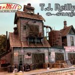 O Scale Tall Aged Chimneys kit Bar Mills #4033 2 in pkg 