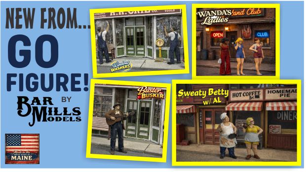 New 3D Printed Hand Painted Figures From Bar Mills!